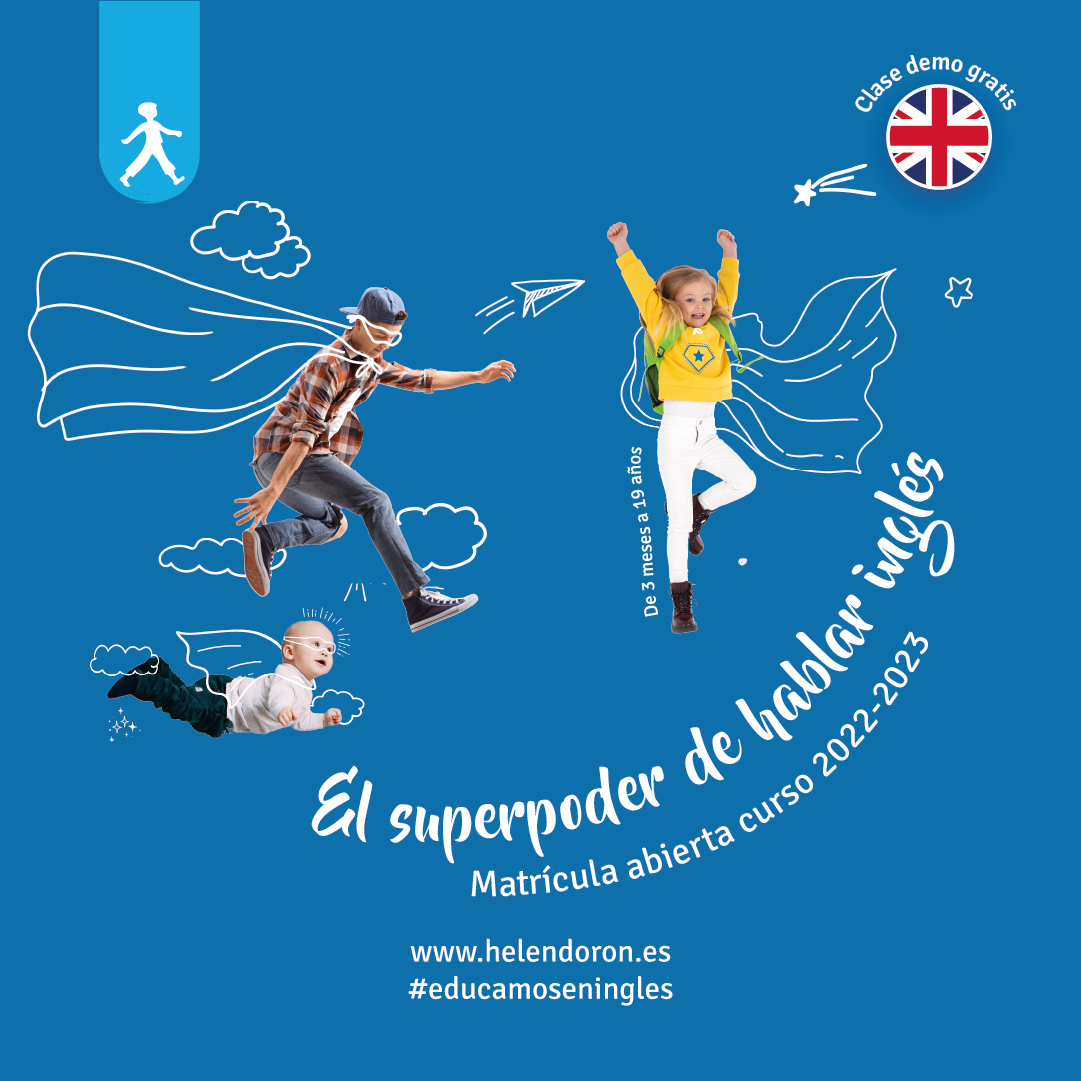 Los niños adquieren el superpoder de aprender inglés gracias al método Helen Doron English
