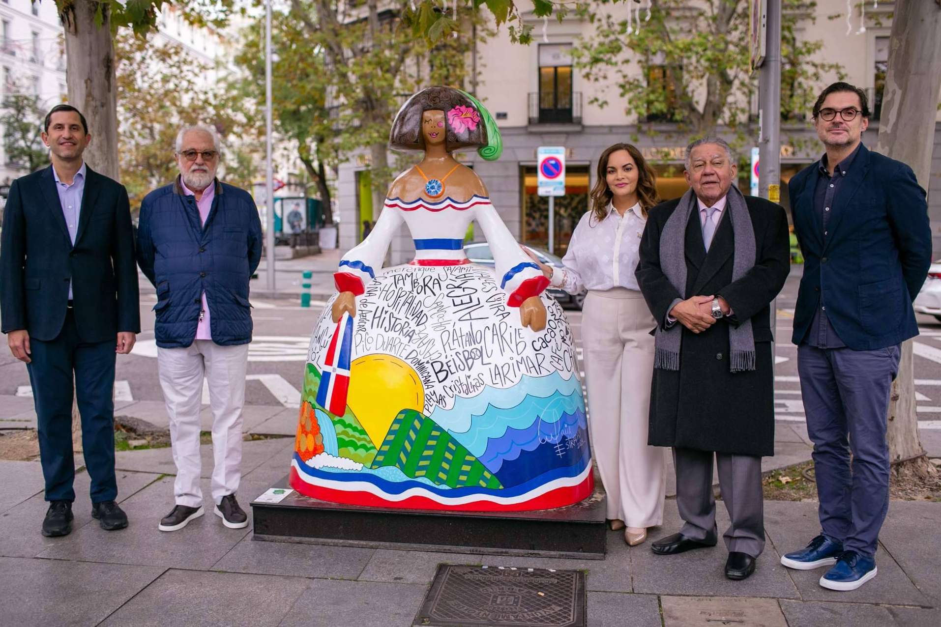 'Quisqueya La Bella', la nueva menina dominicana que se exhibe en la exposición internacional Meninas Madrid Gallery