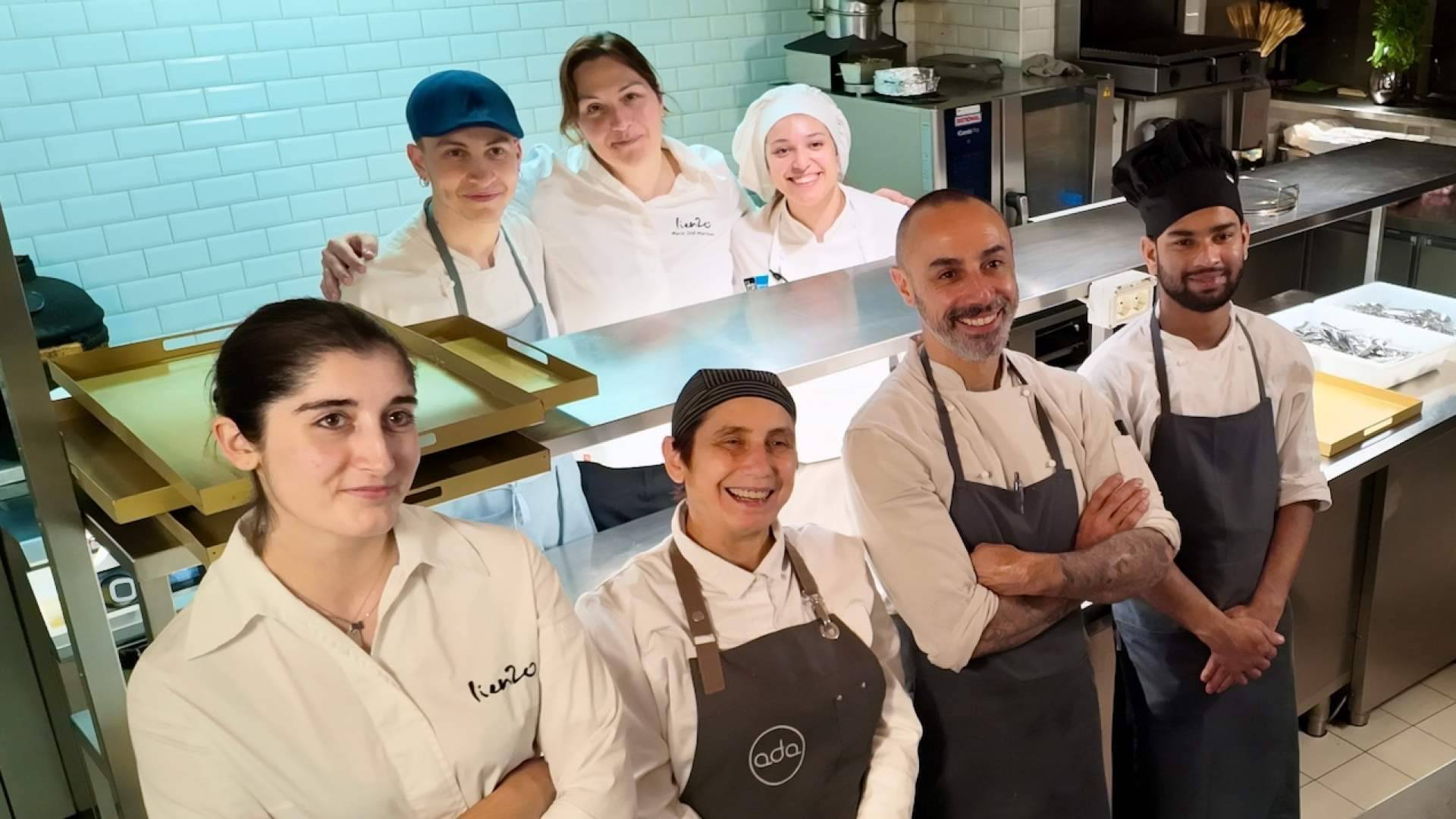Las chefs María José Martínez y Ada Stifani cocinaron juntas en Perugia